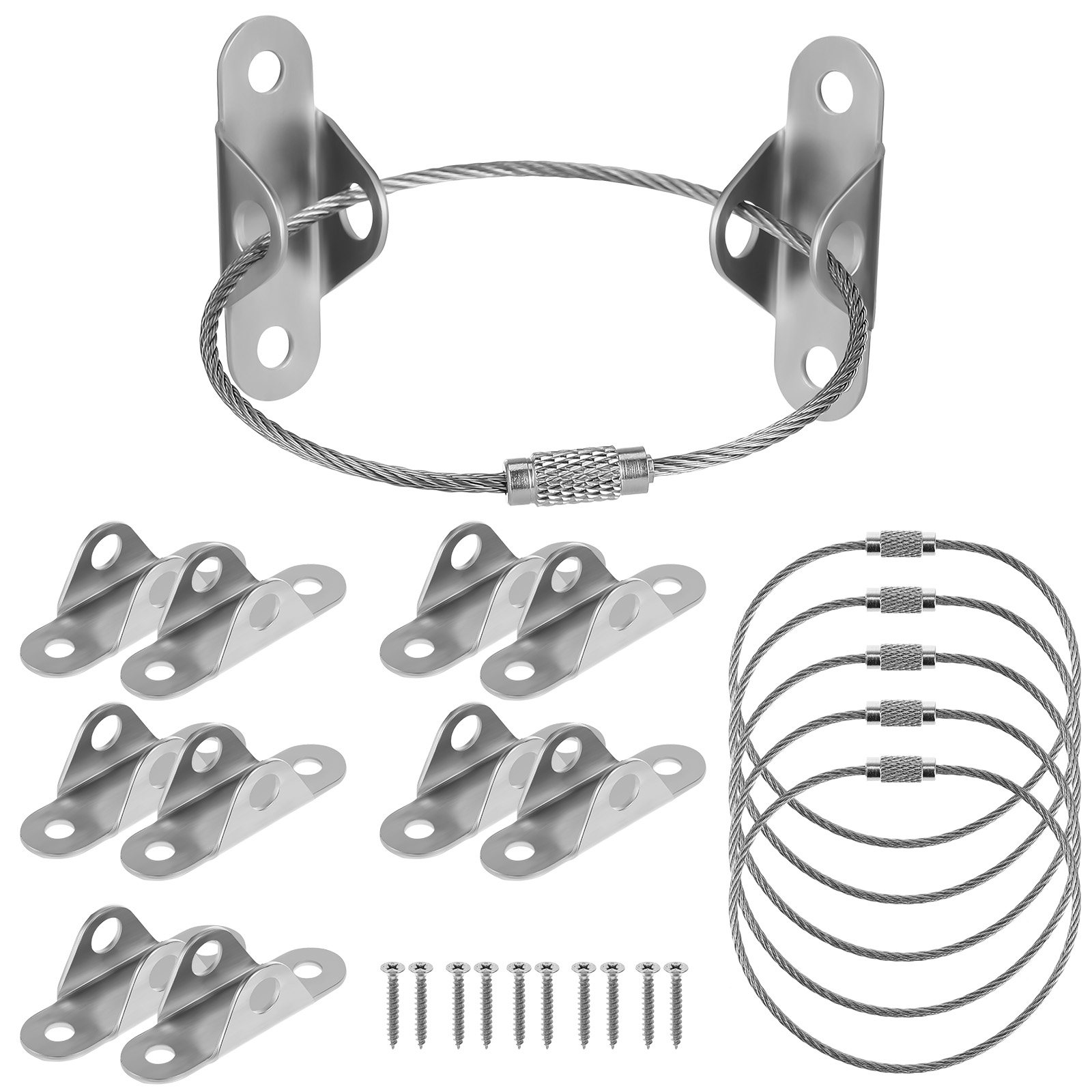 Earthquake Anchor Strap - 6 Set Mobilyayı Duvara Sabitleme Seti