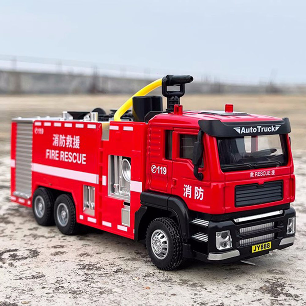 Fire Escape Ladder - 1/50 Merdiven İtfaiye Aracı Araba Modeli