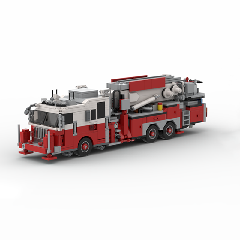 1365 parça MOC FDNY - New York - Fire Escape Ladder incelemesi ve fiyatı