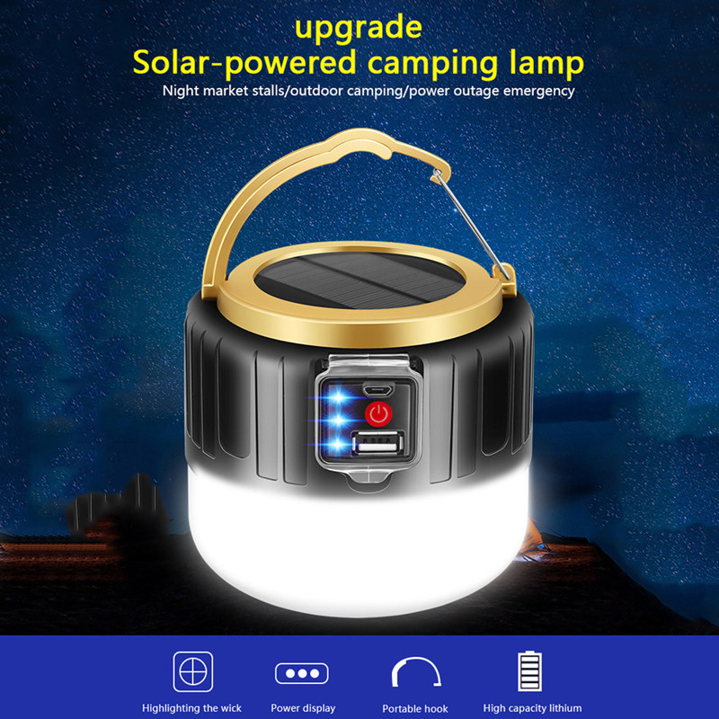 280 Watt Güneş LED Kamp Işık U - Power Outage Light incelemesi ve fiyatı